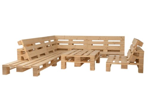 Palettenlounge PALazzo aus neuen Paletten