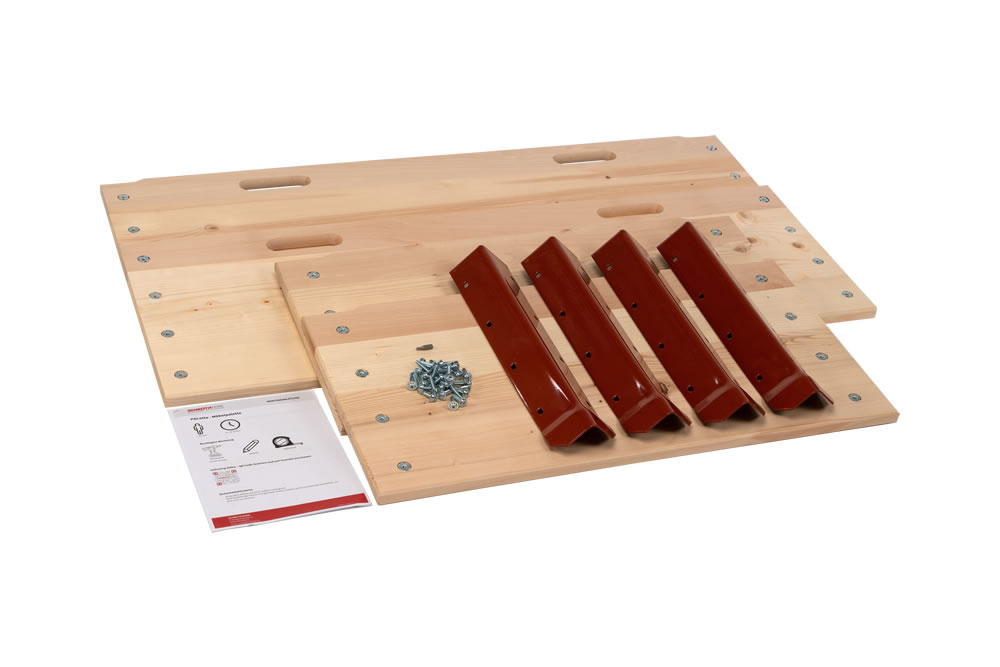 Hochbeet Rahmen als Bausatz mit Griffen