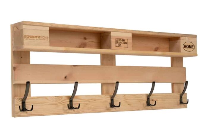 Garderobe PALrobe Mini aus neuen Paletten