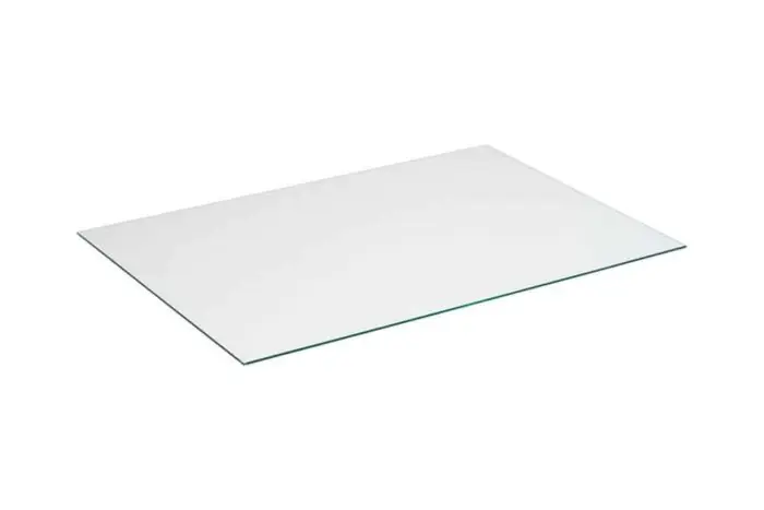 Glasplatte 125x80 - klar, antiscratch