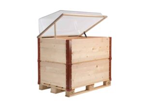 Hochbeet Set mit Abdeckhaube „Deluxe“