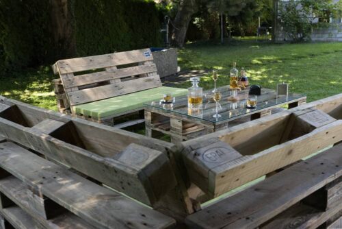 Palettenlounge PALazzo im Vintage Look