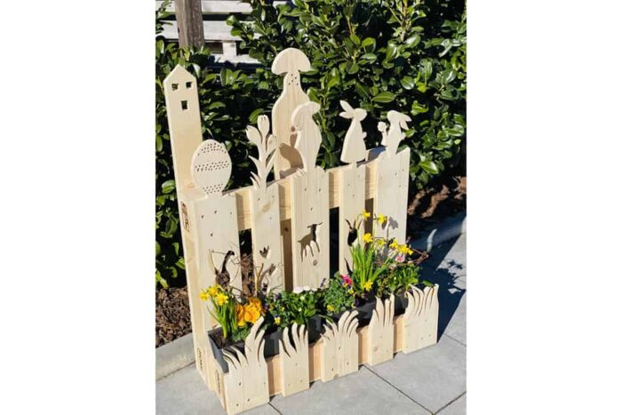 Ostern - PALandschaft aus Paletten