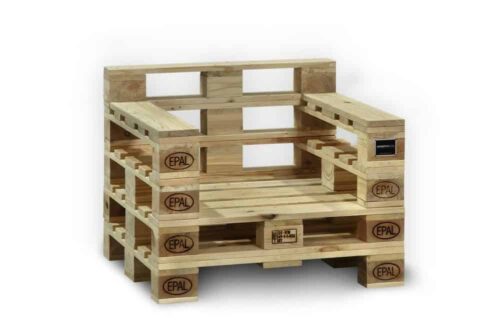 Palettenmöbel PALuna Lounge Sessel