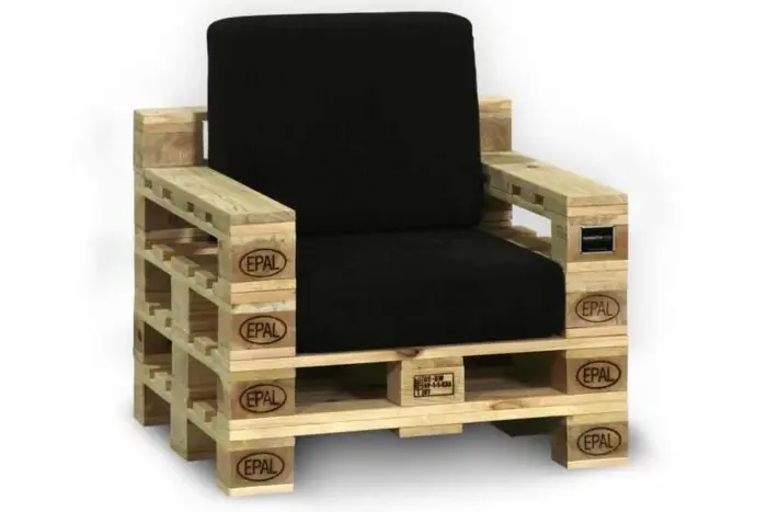 Palettenmöbel PALuna Lounge Sessel