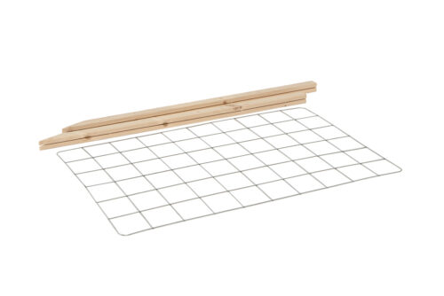 Rankgitter inkl. Holzpfosten für Hochbeet Rahmen
