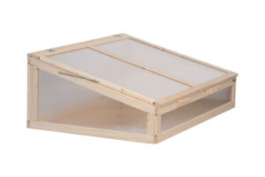 Schroth Home Frühbeet 120 x 80 x 40 cm, Frühbeetaufsatz, Anzuchtkasten für Hochbeet, Anzucht Gewächshaus